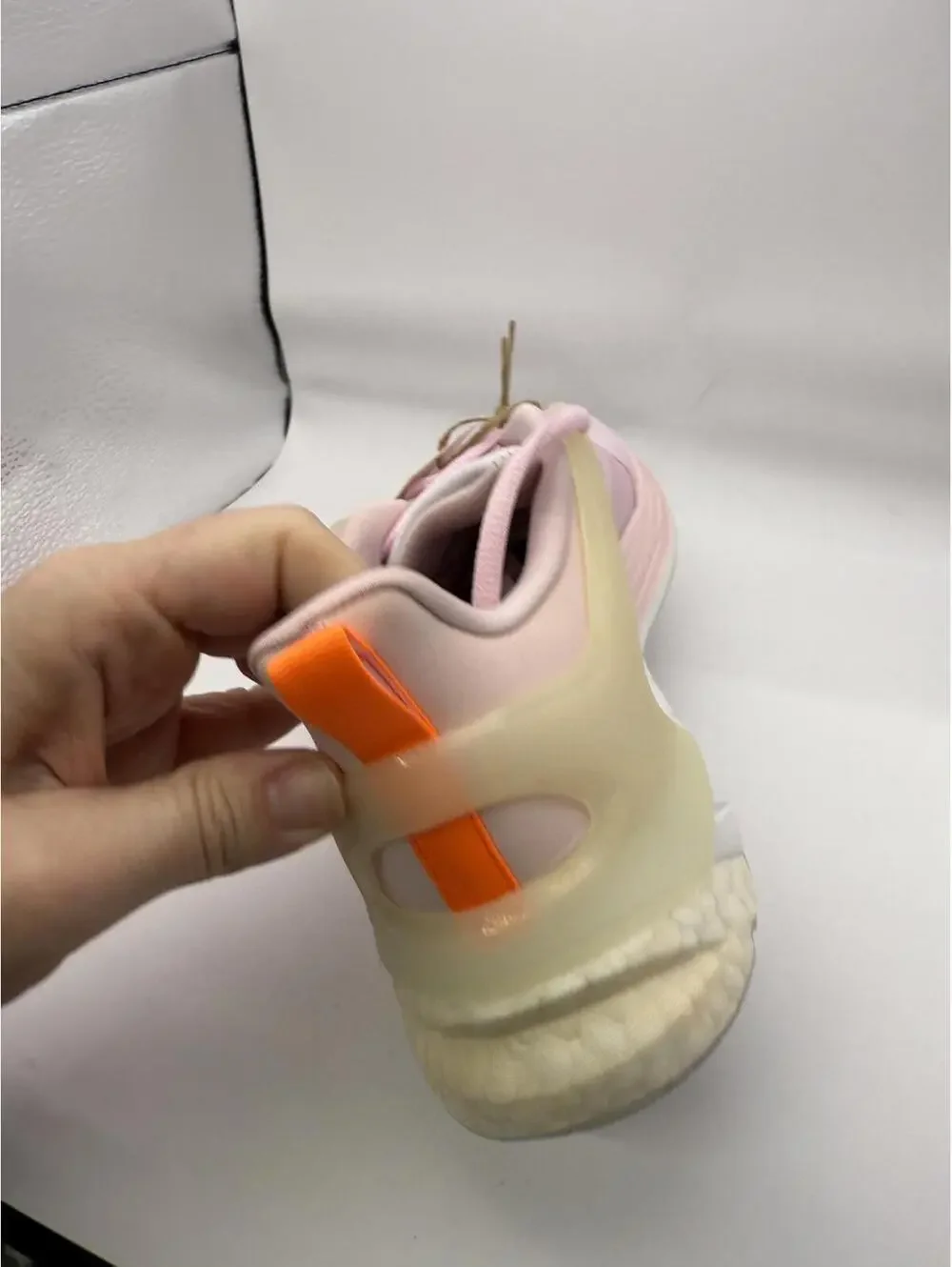 Adidas Response Super Athletic Shoes - Pink and Orange Size 7